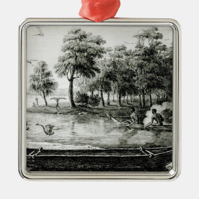 Neues Holland: New South Wales Silbernes Ornament (Vorne)