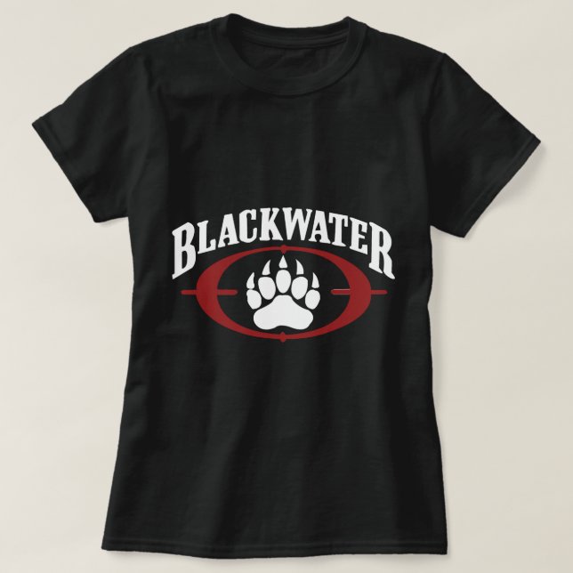 Neues Hot Blackwater-Logo T-Shirt (Design vorne)
