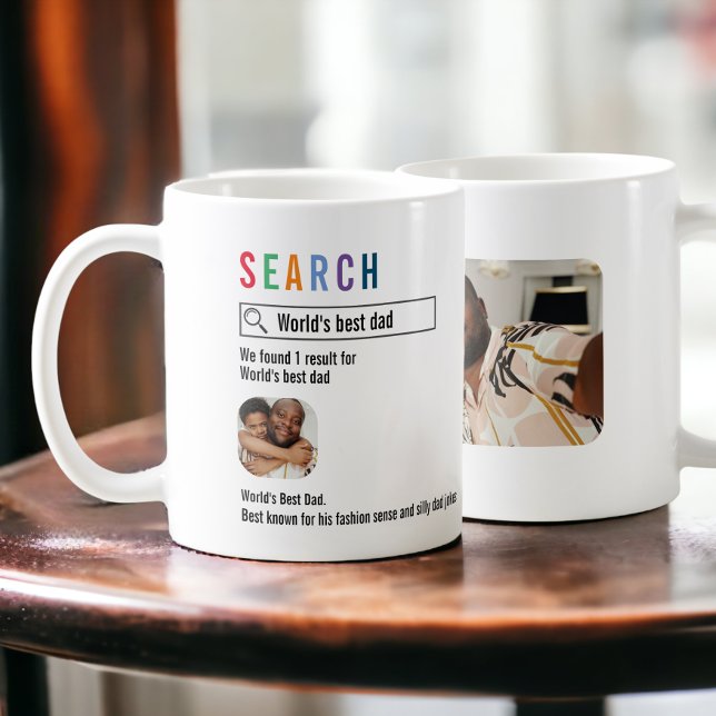 Neues Internet-Suchergebnis Personalisiert Kaffeetasse (Novelty Internet Search Result Personalized Coffee Mug from Ricaso. add your own photo and text)