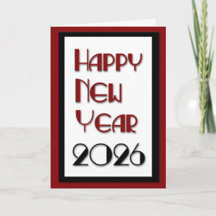 Neues Jahr 2023 Feiertagskarte