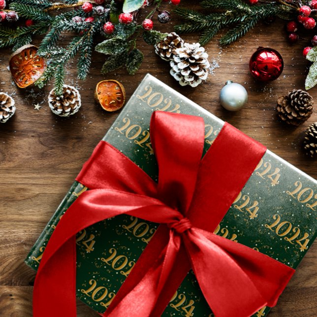 Neues Jahr 2024: Grünbuch zur Weihnachtsförderung Geschenkpapier (Von Creator hochgeladen)