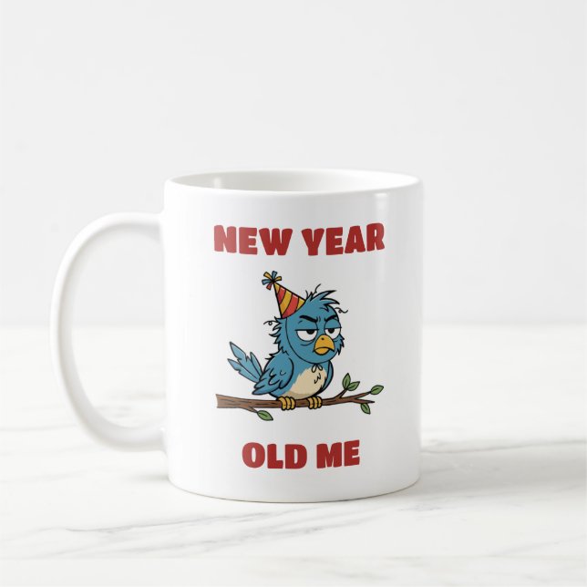 Neues Jahr, altes Ich Kaffeetasse (Links)