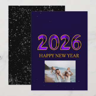 Neues Jahr  Feiertagskarte