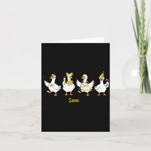 Neues Jahr gleich dumme Gans Lustig 2026 Neues Jah Karte
