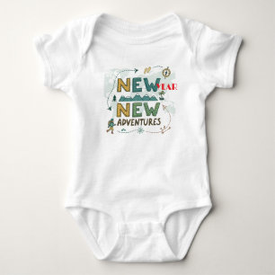 Neues Jahr, neue Abenteuer Baby Bodysuit Strampler