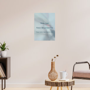 NEUES JAHR, NEUE GRENZEN POSTER