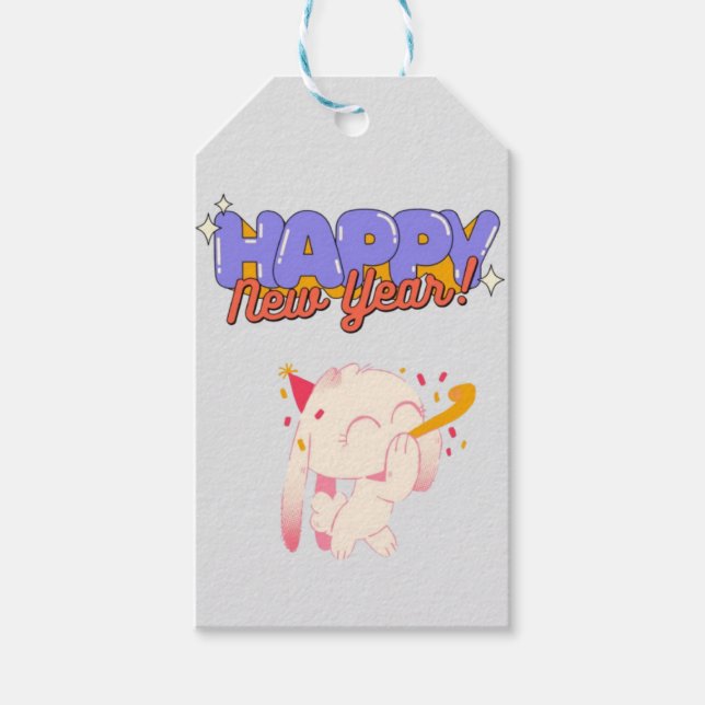 "Neues Jahr, neue Lebensräume" Geschenkanhänger (Vorderseite)