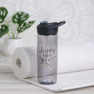 NEUES JAHR Neuer START, Frohes Neues Jahr Trinkflasche