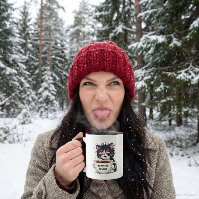 Neues Jahr, neues Ich Tasse (Von Creator hochgeladen)