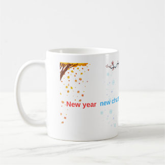 Neues Jahr, neues Kapitel, gleiche Kaffee-Obsessio Kaffeetasse