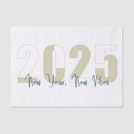 Neues Jahr, neues Leben Seidenpapier