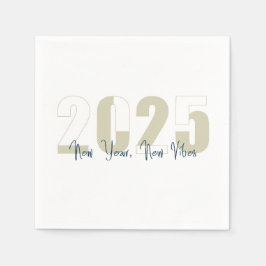 Neues Jahr, neues Leben Serviette