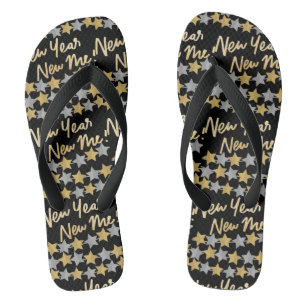 Neues Jahr New Me, glückliches neues Jahr 2023 Fes Flip Flops