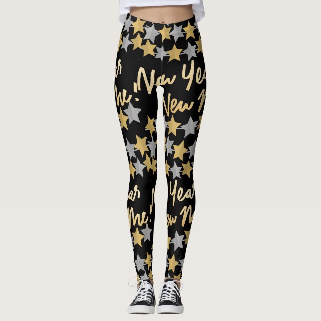 Neues Jahr New Me, glückliches neues Jahr 2023 Fes Leggings (Vorderseite)