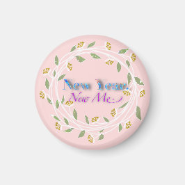 Neues Jahr New me Tapestry Magnet