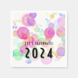 Neues Jahr Serviette