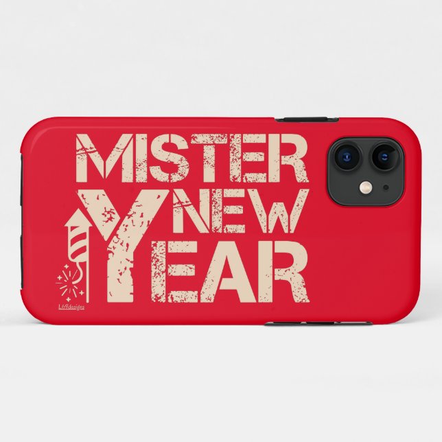 NEUES JAHR VERMISTERN Case-Mate iPhone HÜLLE (Rückseite (Horizontal))