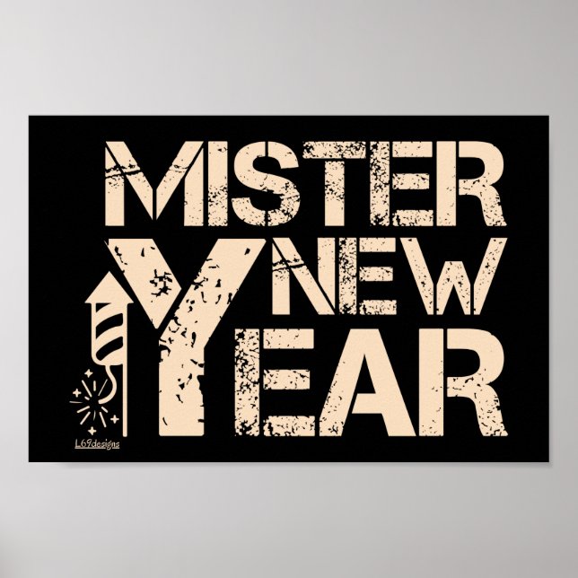 NEUES JAHR VERMISTERN POSTER (Vorne)