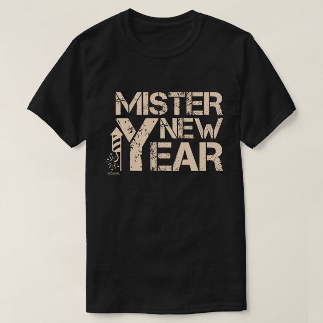 NEUES JAHR VERMISTERN T-Shirt (Design vorne)