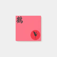 Neues japanisches Kanji Original Design Crane Tsur