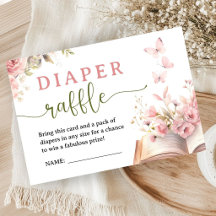 Neues Kapitel Baby Shower Mädchen Rosa Blumen