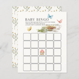 Neues Kapitel Babydusche Bingo Spiel