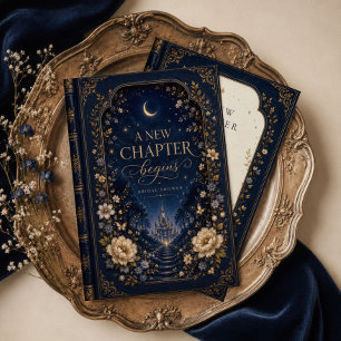 Neues Kapitel beginnt Fantasy Enchanted Brautparty Einladung