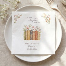 Neues Kapitel Beginnt Vintage Florale Bücher