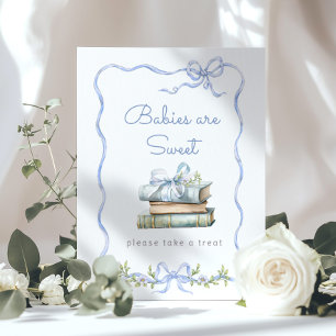 Neues Kapitel Blue Bogen Babys sind süß Poster