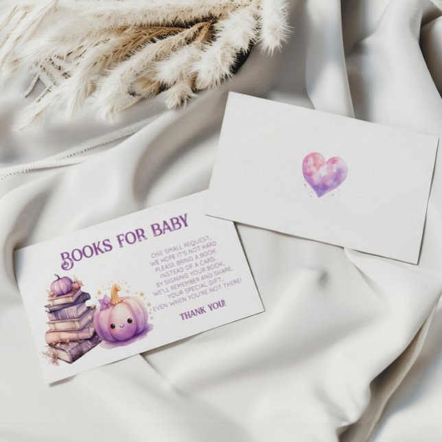 Neues Kapitel Little Pumpkin Books for Baby Ticket Begleitkarte (Von Creator hochgeladen)