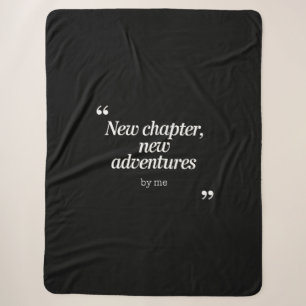 Neues Kapitel, Neue Abenteuer Design by Me Sherpadecke