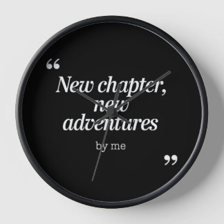 Neues Kapitel, Neues Adventures Design von mir Uhr