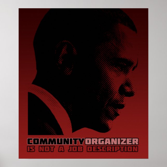 Neues konservatives "Obama"-Poster Poster (Vorne)