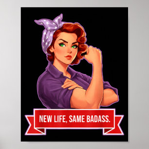 Neues Leben, gleiche coole Frauenermächtigung Poster