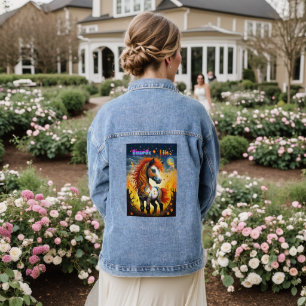 Neues Leben schreiben Jeansjacke