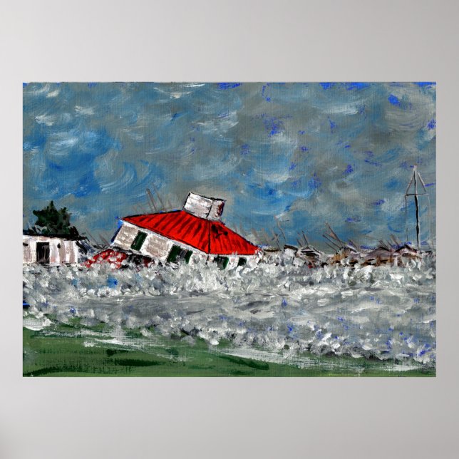 Neues Leuchtturm für den Basin Canal Poster (Vorne)