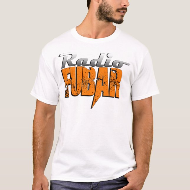 Neues Logo RadioFUBAR T-Shirt (Vorderseite)