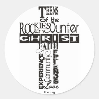 Neues Logo - vereinfacht Runder Aufkleber