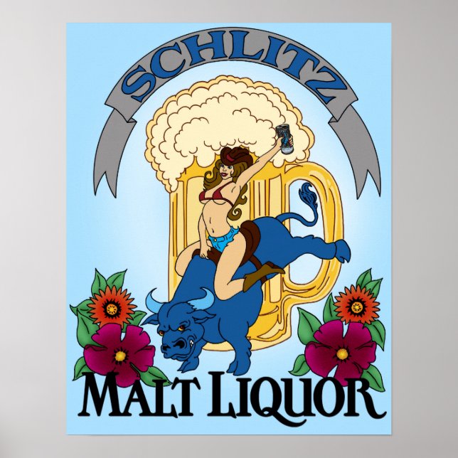 Neues Malt Liquor Girl Poster (Vorne)