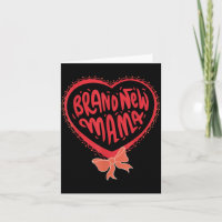 Neues Mama-Ankündigung für Mütter oder Babyparty
