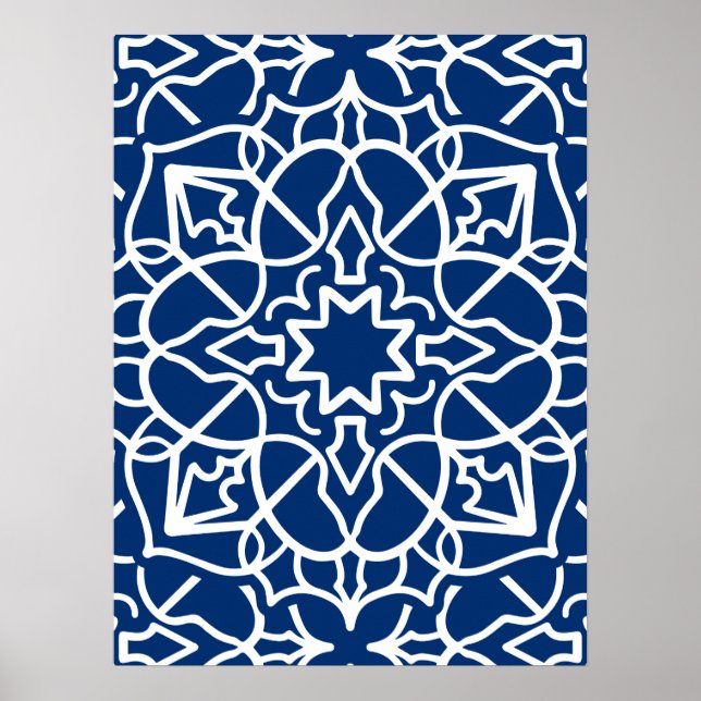 Neues Mandala 3 Poster (Vorne)