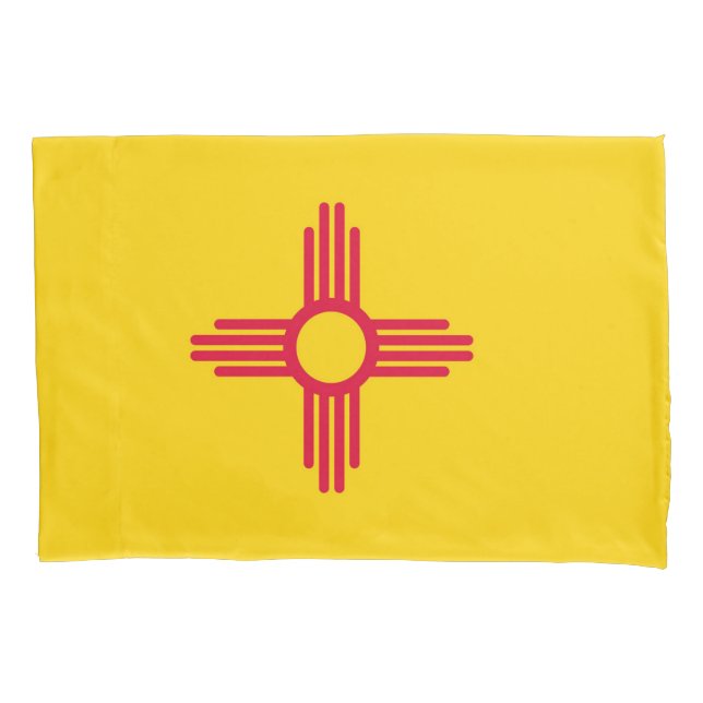 Neues mexikanisches Flag-Print-Patriota Kissenbezug (Vorderseite)