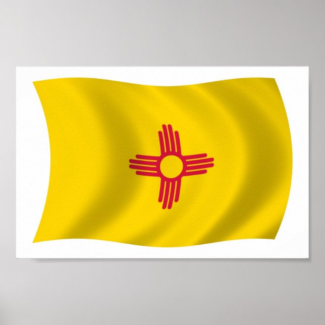 Neues mexikanisches Flaggenplakat Poster (Vorne)