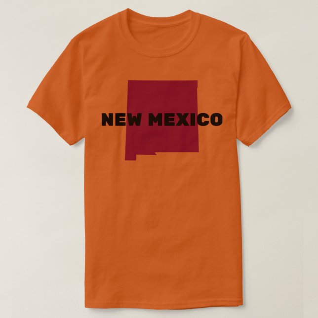 Neues Mexiko 18 T-Shirt (Design vorne)