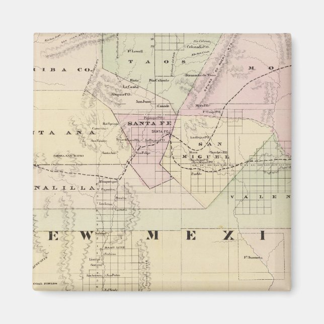 Neues Mexiko 2 Magnet (Vorne)