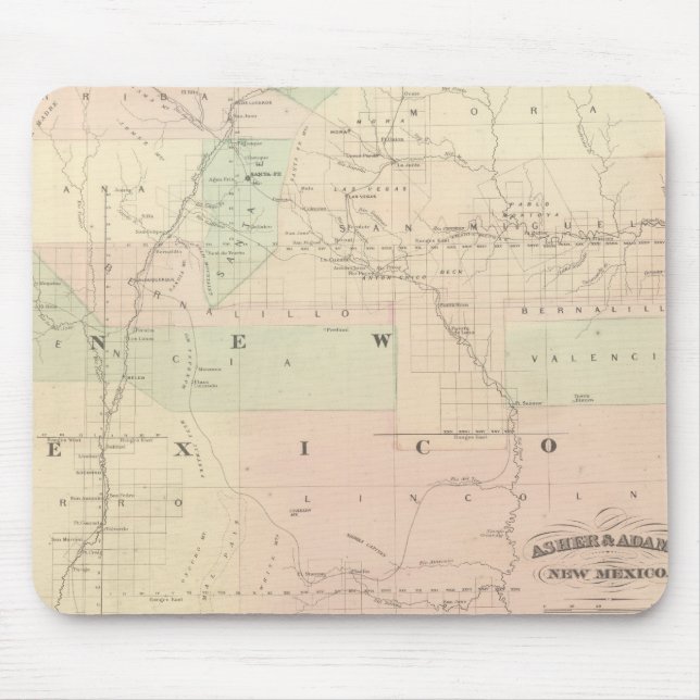 Neues Mexiko 2 Mousepad (Vorne)