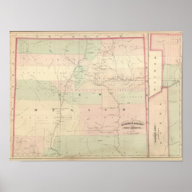 Neues Mexiko 3 Poster (Vorne)