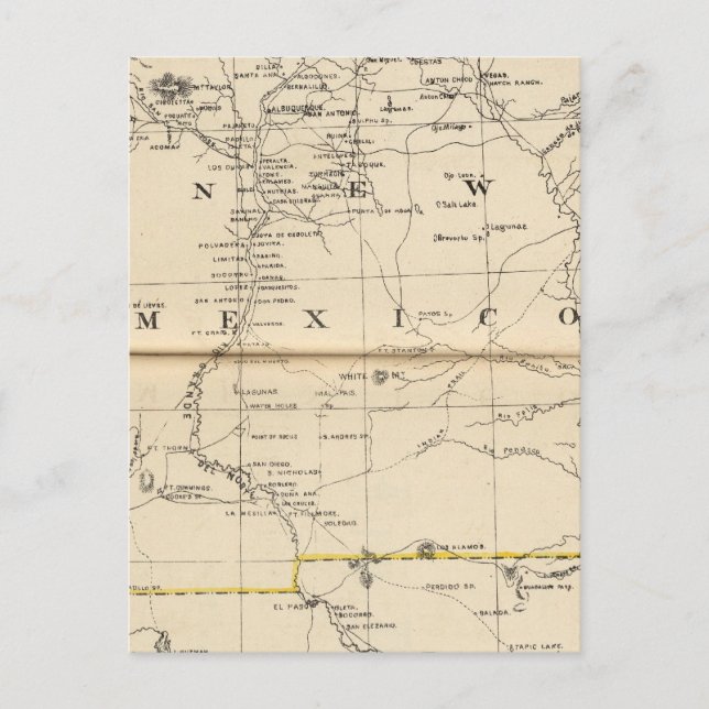 Neues Mexiko 3 Postkarte (Vorderseite)