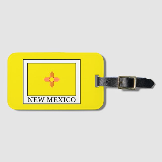 Neues Mexiko Gepäckanhänger (Vorderseite (Horizontal))