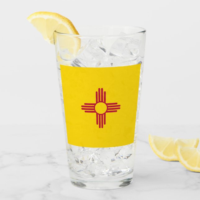 Neues Mexiko Glas (Vorderseite Ice)